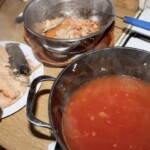 Wywar rybny z krewetkam