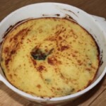 Zapiekanka z dorszem bacalhau i chorizo