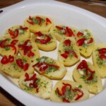 Ziemniaki zapiekane z serem i papryczką chilli