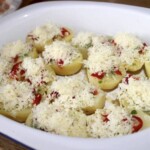 ziemniaki zapiekane z serem i papryczką chilli