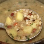 Zimowa zupa fasolowa