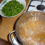 Zupa z fasolki szparagowej z cząbrem suszonym