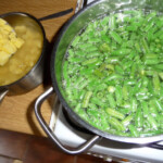Zupa z fasolki szparagowej z cząbrem suszonym