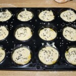 Babeczki sezamowe z tahiną i pomarańczami