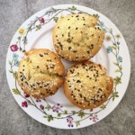 Babeczki sezamowe z tahiną i pomarańczami