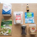 babeczki sezamowe z tahini i pomarańczami składniki