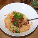 Kotleciki z łososia z pastą curry po tajsku