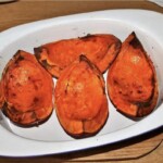 upieczona dynia w kawałkach