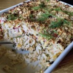 Ryż zapiekany z kurczakiem oraz warzywami