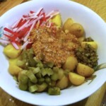 Pyszna sałatka ziemniaczana z sosem musztardowym