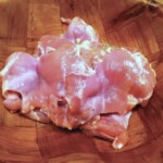 wyluzowane mięso z udek kurczaka