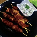 Szaszłyki drobiowe marynowane po marokańsku