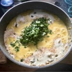 Tarta z grzybami leśnymi na śmietance