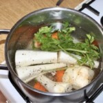 Prosty wywar warzywny