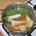 Prosty wywar warzywny