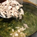 Zupa egipska z kurczakiem z jogurtem