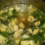 Zupa krem z brokuła bazylią pachnąca