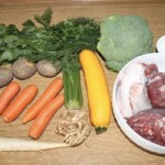 Zupa na cielęcinie z dodatkiem warzyw składniki