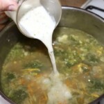 Zupa na cielęcinie z dodatkiem warzyw