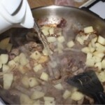 Cielęcina duszona ze szparagami