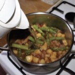 Cielęcina duszona ze szparagami