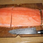 płat filet z łososia surowy