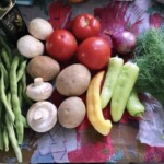 Gulasz wegański z warzywami z Krety składniki