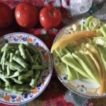 pokrojone warzywa na talerzu