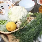 Kalafior z groszkiem w sosie lekko cytrynowym składniki