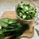 świeże zioła na koktajl