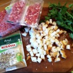 Kotlety mielone z boczkiem z anyżkiem składniki