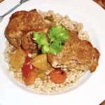 Kurczak w warzywach duszony w sosie