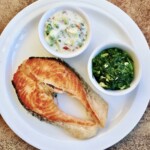 Łosoś ze szpinakiem na gęsto