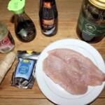 Makaron z mięsem i pak choy po chińsku składniki