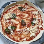 Pizza podpłomyk przygotowanie