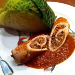 Roladki z kurczaka w sosie paprykowym