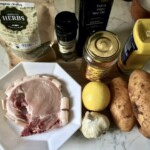 Schabowy pieczony z ziemniakami składniki