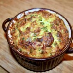 Suflet warzywny ze śmietaną