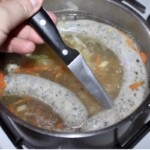 Szybka zupa jarzynowa z kapustą na kiełbasie