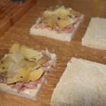 Tramezzini z tuńczykiem oraz z karczochami