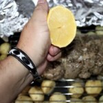 Wieprzowina pieczona po grecku z cebulkami