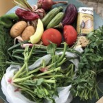 świeże warzywa na stole