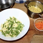 fasolka szparagowa obrana jest w misce