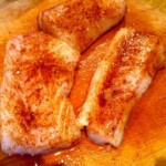 polędwiczki z dorsza przyprawione papryką mieloną