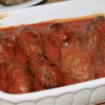 Klopsy mielone w sosie pomidorowym soutzoukakia