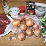 Gulasz wiedeński z wołowiny z cebulą saftgulasch składniki
