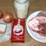 Gulasz z wieprzowiny składniki