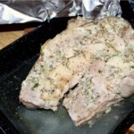 kawałek jagnięciny przygotowany do pieczenia