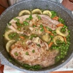 Kotlety wieprzowe duszone z karczochami