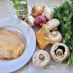 Pycha kurczak w sosie śmietanowym z pieczarkami składniki